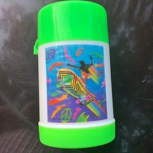 RARE Vintage Skateboarder  Thermos only 1991
